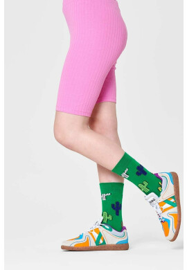 Happy Socks Чорапи Cactus в зелено - Pepit.bg