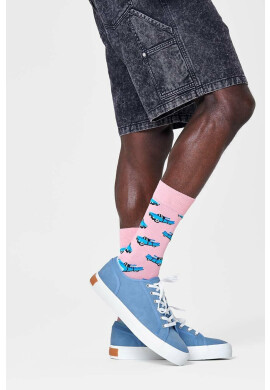 Happy Socks Чорапи Cadillac в розово - Pepit.bg