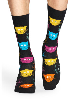 Happy Socks Чорапи Cat - Pepit.bg