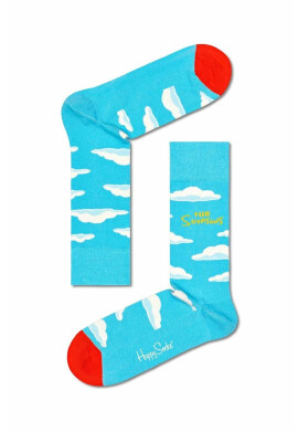 Happy Socks Чорапи Clouds в тюркоазено - Pepit.bg