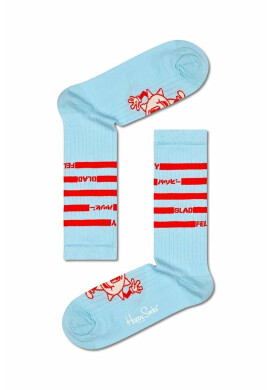 Happy Socks Чорапи Happy в синьо - Pepit.bg