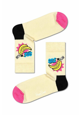 Happy Socks Чорапи Light Yellow Priceless в бежово - Pepit.bg