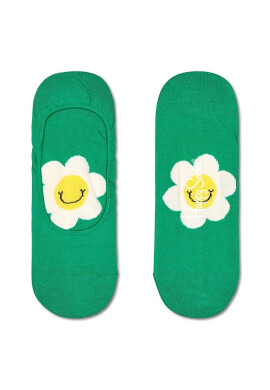 Happy Socks Чорапи Smiley Daisy Liner Sock в зелено - Pepit.bg
