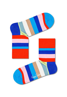 Happy Socks Чорапи Stripe Half Crew - Pepit.bg