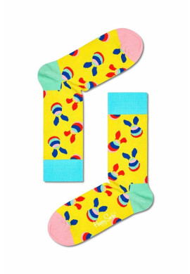 Happy Socks Чорапи What Came First в жълто - Pepit.bg