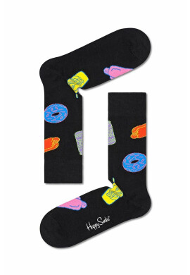 Happy Socks Чорапи X SIMPSONS в черно - Pepit.bg