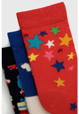 Happy Socks Детски чорапи (3 броя) - Pepit.bg