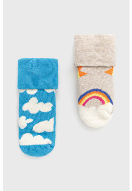 Happy Socks Детски чорапи After Sun Terry (2 чифта) - Pepit.bg