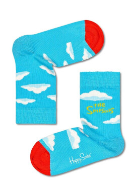 Happy Socks Детски чорапи Clouds в синьо - Pepit.bg
