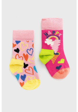 Happy Socks Детски чорапи Happy Love (2 чифта) - Pepit.bg