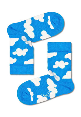 Happy Socks Детски чорапи Kids Cloudy в синьо - Pepit.bg