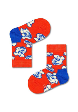 Happy Socks Детски чорапи Kids Dog в червено - Pepit.bg