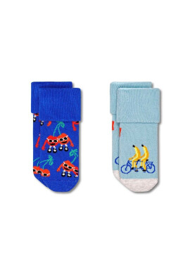 Happy Socks Детски чорапи Kids Fruit Mates (2 чифта) - Pepit.bg