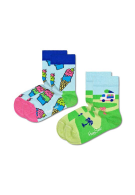 Happy Socks Детски чорапи Kids Ice Cream (2 чифта) - Pepit.bg