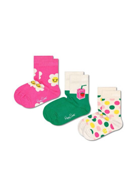 Happy Socks Детски чорапи Kids Smiley Daisy (3 чифта) - Pepit.bg