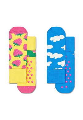 Happy Socks Детски чорапи Kids Strawberry (2 чифта) - Pepit.bg