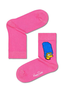 Happy Socks Детски чорапи Marge в розово - Pepit.bg