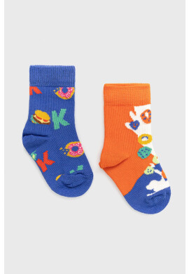 Happy Socks Детски чорапи Okay Cereals (2 чифта) - Pepit.bg