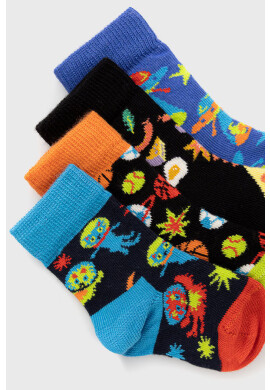 Happy Socks Детски чорапи Space Socks Gift Set (4 чифта) - Pepit.bg