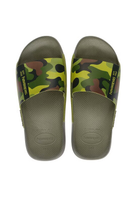 Havaianas Чехли Slide Print в зелено - Pepit.bg
