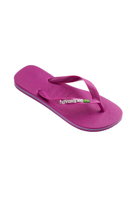 Havaianas Детски джапанки BRASIL LOGO в розово - Pepit.bg