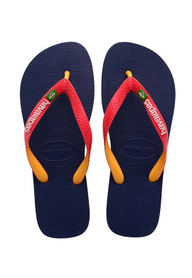 Havaianas Детски джапанки BRASIL MIX в тъмносиньо - Pepit.bg