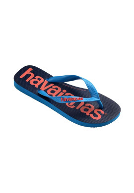 Havaianas Детски джапанки LOGOMANIA в тъмносиньо - Pepit.bg