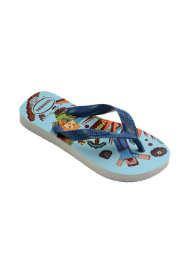 Havaianas Детски джапанки MINECRAFT в синьо - Pepit.bg