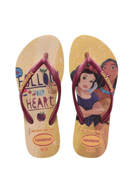Havaianas Детски джапанки SLIM PRINCESS в розово - Pepit.bg