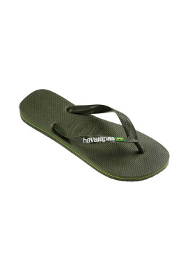 Havaianas Джапанки BRASIL LOGO в зелено 4110850.3058 - Pepit.bg