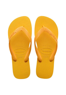 Havaianas Джапанки TOP в жълто с равна подметка 4000029.1740 - Pepit.bg