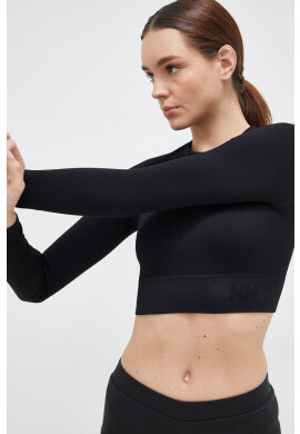 Helly Hansen Блуза с дълги ръкави в черно - Pepit.bg