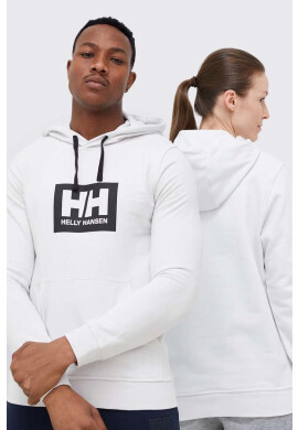 Helly Hansen Памучен суичър в сиво с качулка с принт - Pepit.bg