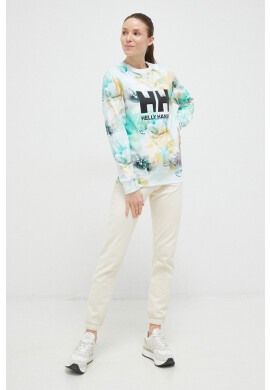 Helly Hansen Памучен суичър в синьо с принт - Pepit.bg