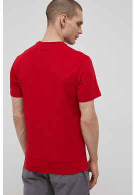 Helly Hansen Памучна тениска в червено с принт - Pepit.bg