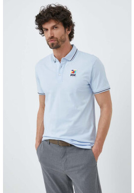 Helly Hansen Памучна тениска с яка - Pepit.bg