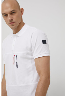 Helly Hansen Памучна тениска с яка - Pepit.bg