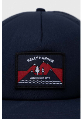 Helly Hansen Шапка в тъмносиньо с апликация - Pepit.bg