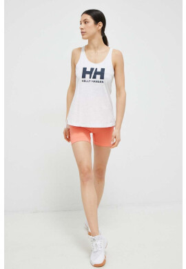 Helly Hansen Спортен къс панталон Allure в оранжево с изчистен дизайн с висока талия - Pepit.bg