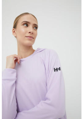 Helly Hansen Спортен суичър Inshore в оранжево с качулка с изчистен дизайн - Pepit.bg