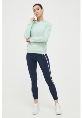 Helly Hansen Спортен суичър Inshore в тюркоазено с качулка с изчистен дизайн - Pepit.bg
