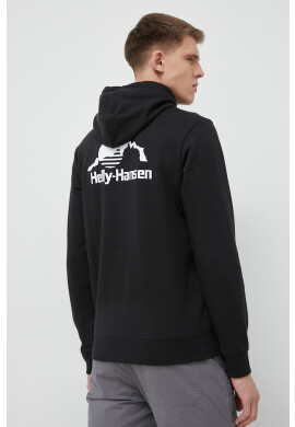 Helly Hansen Суичър YU 2.0 в черно с качулка с изчистен дизайн 53582 - Pepit.bg