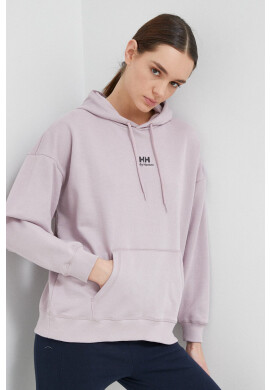 Helly Hansen Суичър в розово с качулка с изчистен дизайн - Pepit.bg
