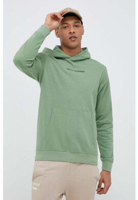 Helly Hansen Суичър в зелено с качулка с апликация - Pepit.bg