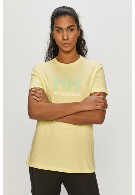 Helly Hansen Памучна тениска в зелено - Pepit.bg