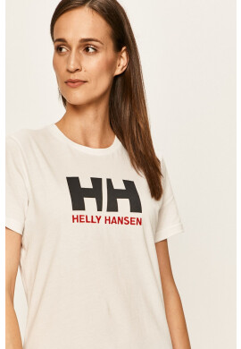 Helly Hansen Памучна тениска в бяло - Pepit.bg