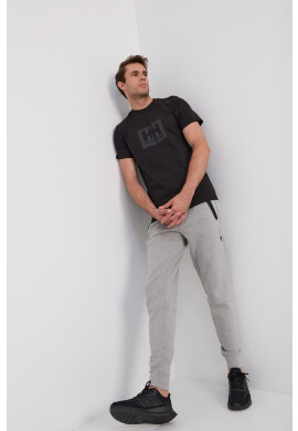 Helly Hansen Памучна тениска в черно с принт - Pepit.bg