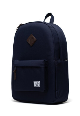Herschel Раница в тъмносиньо голям размер с изчистен дизайн - Pepit.bg