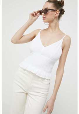 Hollister Co. Блуза в бяло - Pepit.bg