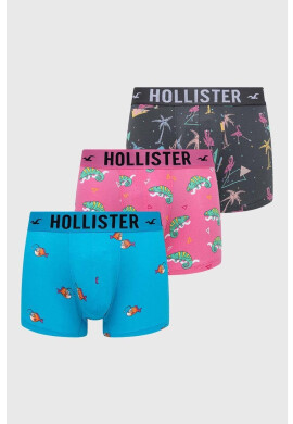 Hollister Co. Боксерки (3 броя) в розово - Pepit.bg